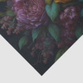 Feminine Flower woman tissue paper Decoupage Tissuepapier (Detail)