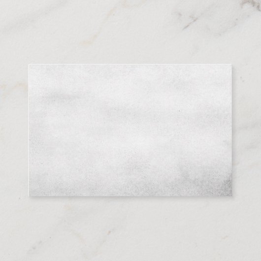 Feminine Grisaille Floral counseling Ministry Visitekaartje (Achterkant)