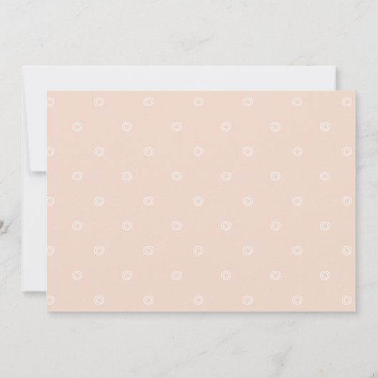 Feminine Hand Lettered Afstuderen van de Foto van  Aankondiging (Achterkant)