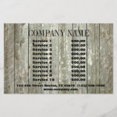 Feminine-land-kanaalschors Flyer (Achterkant)