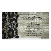 Feminine-land-kanaalschors Magnetisch Visitekaartje (Voorkant)