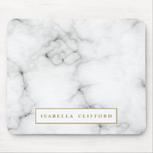 Feminine logo professionele witte en zwarte marmer