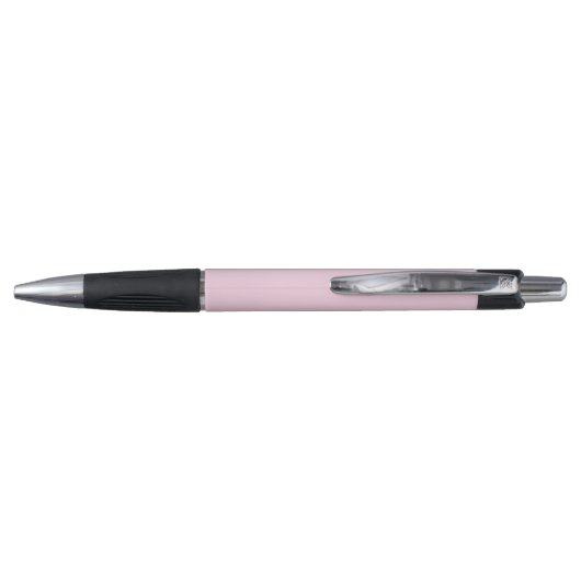 Feminine Minimalist Modern Roze Script Custom Name Pen (Achterkant)