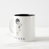 Feminine Mok Moderne Minimale Mok (Voorkant links)