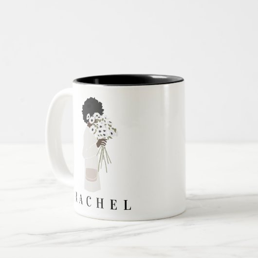 Feminine Mok Moderne Minimale Mok (Voorkant links)