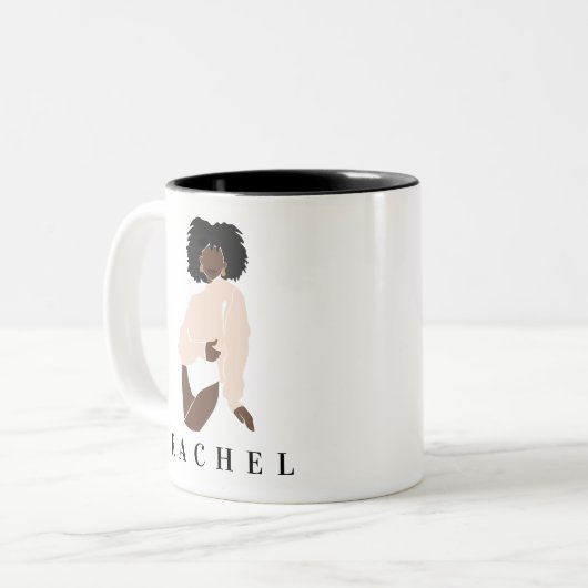 Feminine Mok Moderne Minimale Mok (Voorkant links)