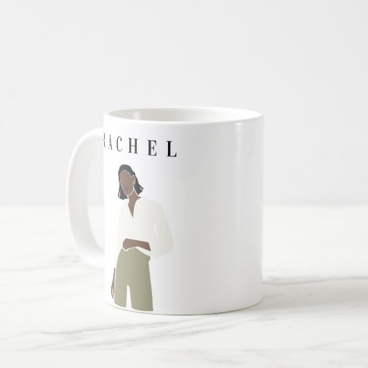 Feminine Mok Moderne Minimale Mok (Voorkant links)