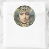 Feminine Nouveau  Beauty Ronde Sticker (Tas)