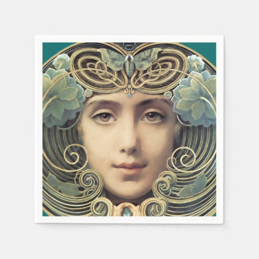 Feminine Nouveau Beauty Servet (Voorkant)