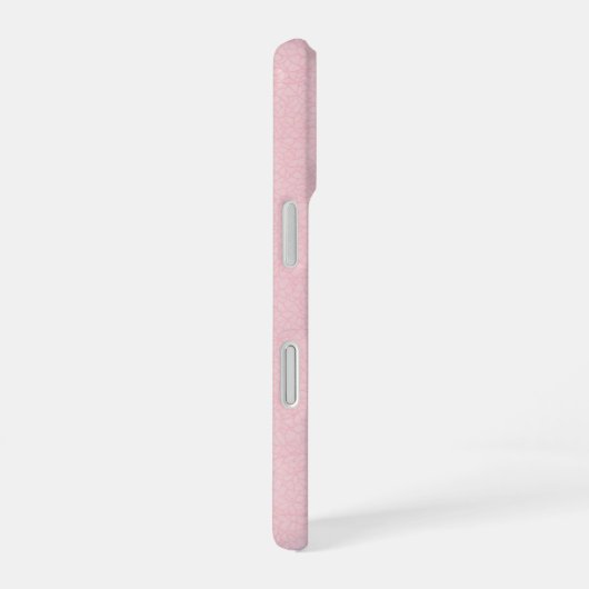 Feminine Pink Pattern Phone Case iPhone 16 Hoesje (Rechterkant)