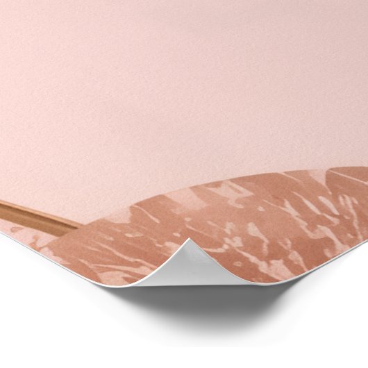 Feminine soft-life inspired vision board poster (Hoek)