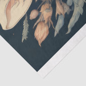 Feminine steampunk woman v22 tissue paper Decoupag Tissuepapier (Detail)