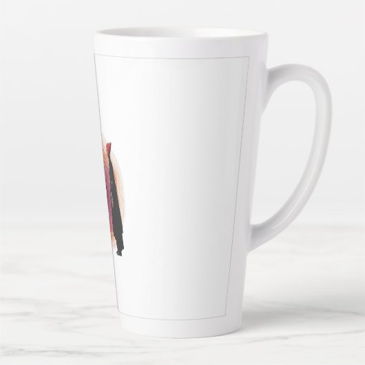 Feminine Surrealism in Warm Tones Latte Mok (Rechts)