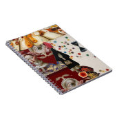 Feminine Surrealism in Warm Tones Notitieboek (Rechterzijde)