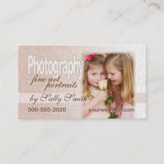 Feminine Swirls Visitekaartje