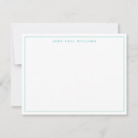 Feminine Tiffany Modern Professional Thin Border