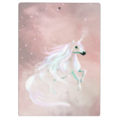 Feminine unicorn klembord (Achterkant)
