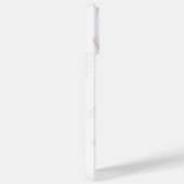 Feminine Waterverf Floral met Monogra-Initialen Case-Mate iPhone Case (Achterkant / Rechts)