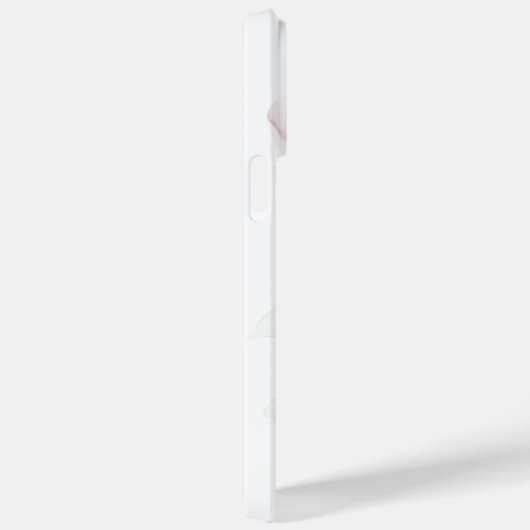 Feminine Waterverf Floral met Monogra-Initialen Case-Mate iPhone Case (Achterkant / Rechts)