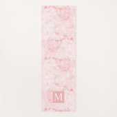 Feminine Waterverf Roos Goud en sterren Monogram Yogamat (Voorkant)