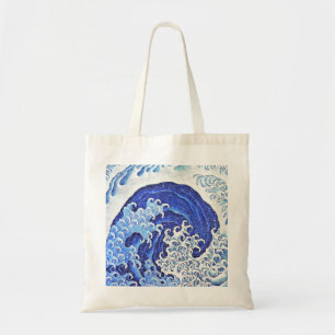 Feminine Wave by Hokusai Fine Art Tote Bag