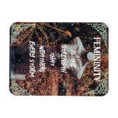 Femininity Flexibele Fotomagneet met Bos Magneet (Horizontaal)