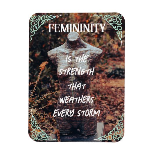 Femininity Flexibele Fotomagneet met Bos Magneet (Verticaal)