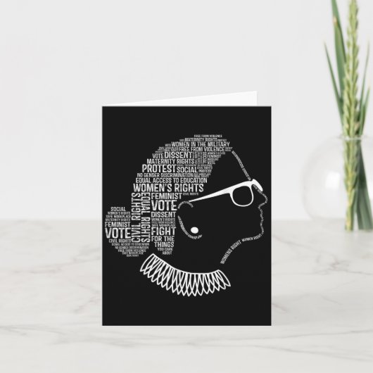 Feminism Quotes Feminist Womens Rights  Kaart (Voorkant)
