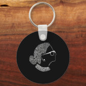 Feminism Quotes Feminist Womens Rights Sleutelhanger (Voorkant)