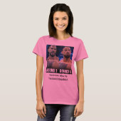 Feminism Wins By Technical Knockout T-shirt (Voorkant volledig)