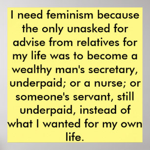 Feminisme 101 - Posters en offertes - Kunst - Gesc