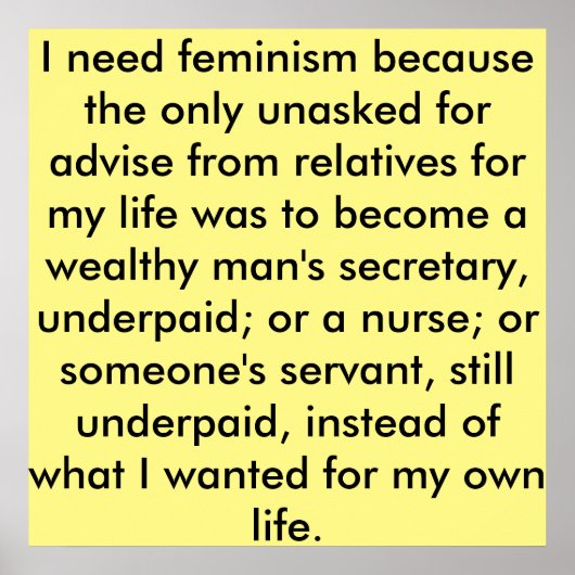 Feminisme 101 - Posters en offertes - Kunst - Gesc (Voorkant)