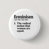Feminisme Button (Voorkant)