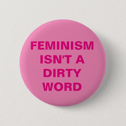 Feminisme Button (Voorkant)
