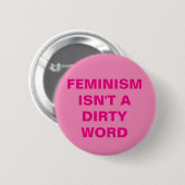 Feminisme Button (Voorkant /achterkant)