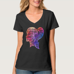 Feminisme citeert sterke vrouwenrechten en feminis t-shirt