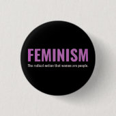 Feminisme: de radicale Button (Voorkant)