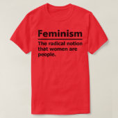 Feminisme Definitie 1101 T-shirt (Design voorkant)