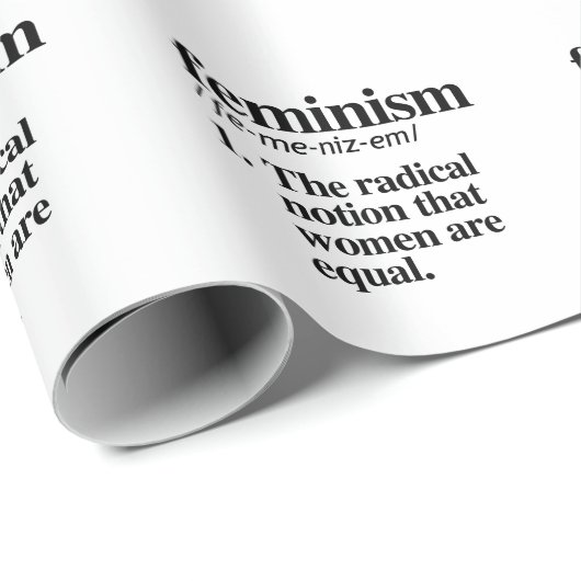 Feminisme Definitie Cadeaupapier (Rol Hoek)