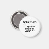 Feminisme Definitie Magneet (Voorkant / Achterkant)