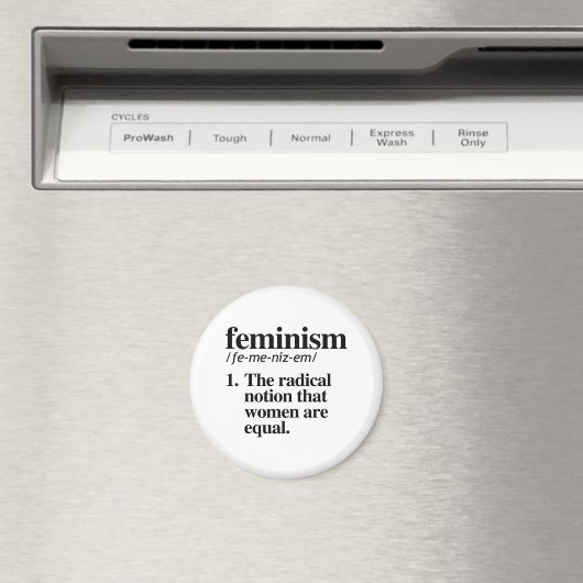 Feminisme Definitie Magneet (Insitu (Vaatwasser))
