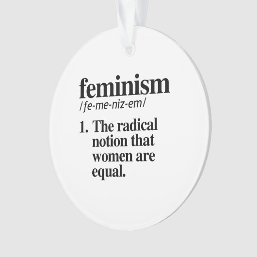 Feminisme Definitie Ornament (voorkant)