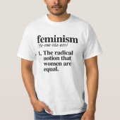 Feminisme Definitie T-shirt (Voorkant)