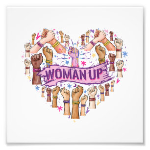 Feminisme Feministische Sterke Vrouwenempowerment  Foto Afdruk