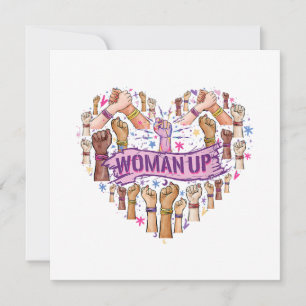 Feminisme Feministische Sterke Vrouwenempowerment  Kaart