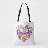 Feminisme Feministische Sterke Vrouwenempowerment  Tote Bag (Voorkant)