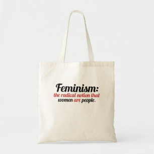 Feminisme gedefinieerd tote bag