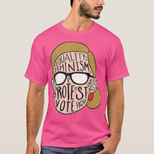 Feminisme Gelijkheid protesteren stemrechten Hoogs T-shirt