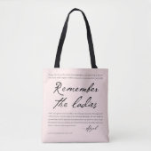 Feminisme Geschiedenis van vrouwen Gifts Abigail A Tote Bag (Voorkant)