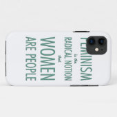 Feminisme: het radicale idee dat vrouwen mensen zi Case-Mate iPhone case (Achterkant (horizontaal))